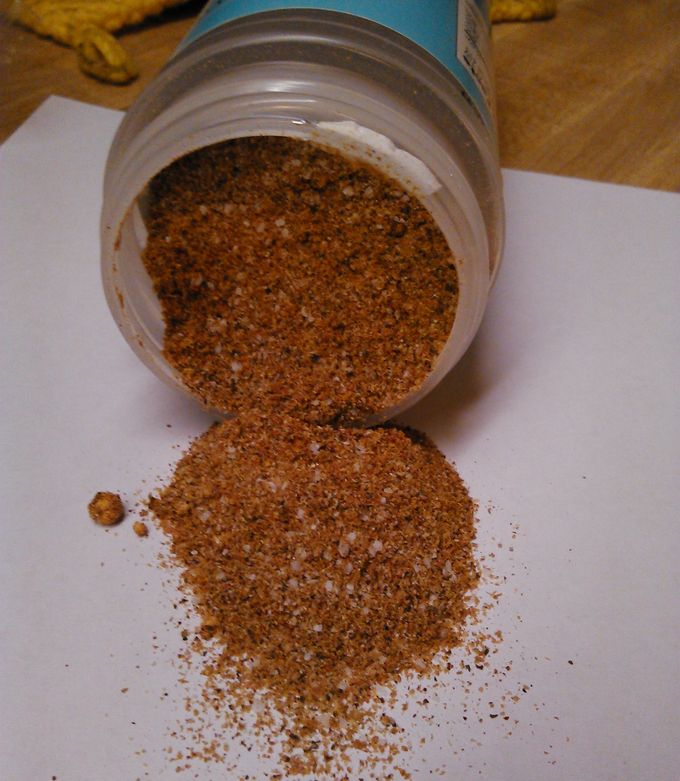 A picture of Type A dry rub. By Weber BBQ.