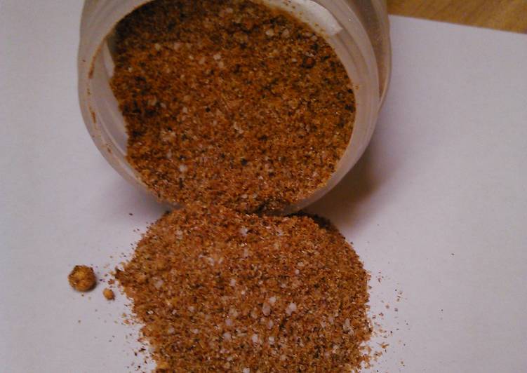 Simple Way to Make Quick Type A dry rub. By Weber BBQ