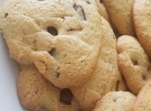 Una foto de Galletas choco chip