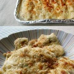 A picture of Crisp Chicken Tenderloin & Cheese Bake.
