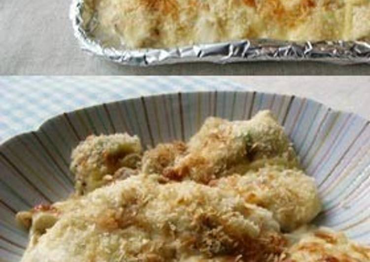 Recipe of Quick Crisp Chicken Tenderloin &amp; Cheese Bake