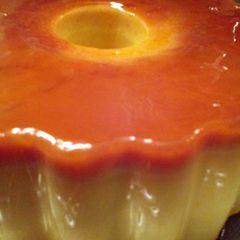 A picture of portuguese egg pudding.