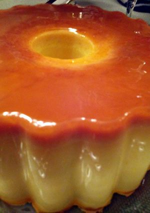 A picture of portuguese egg pudding.