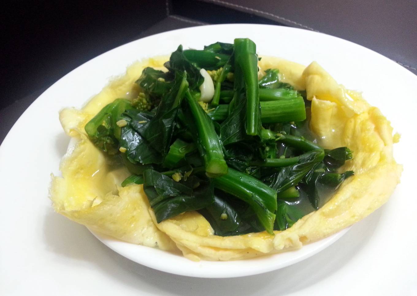 LG vegetables in egg soup