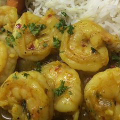 A picture of Curry Shrimp.