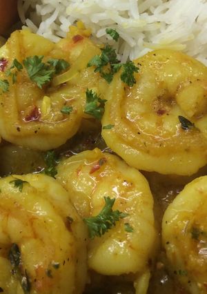 A picture of Curry Shrimp.