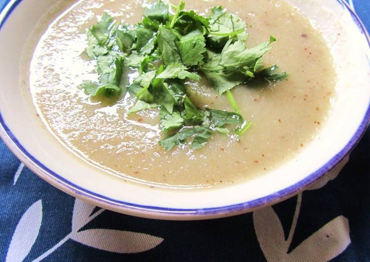 Steps to Prepare Any-night-of-the-week Celeriac Soup