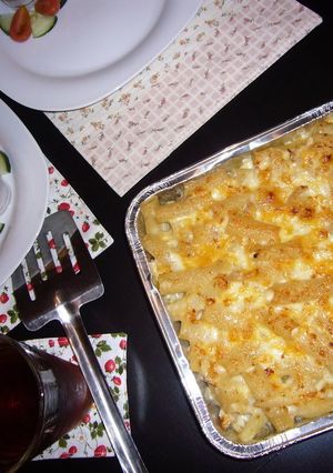 A picture of Easy Macaroni Gratin with Soy Milk.