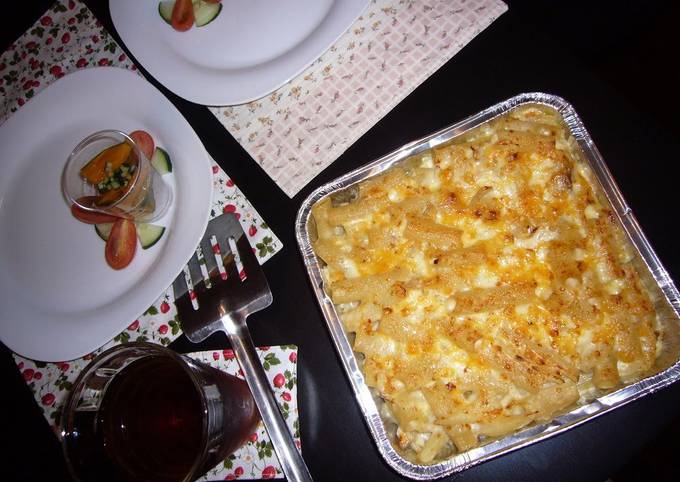 Recipe of Any-night-of-the-week Easy Macaroni Gratin with Soy Milk