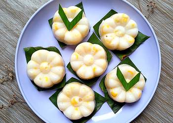 Cara Memasak Cepat Kue Cantik Manis Jagung Manis (Tepung Maizena) Sedap Nikmat