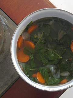 Foto resep Sayur Bayam Bening Simple