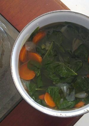 Foto resep Sayur Bayam Bening Simple