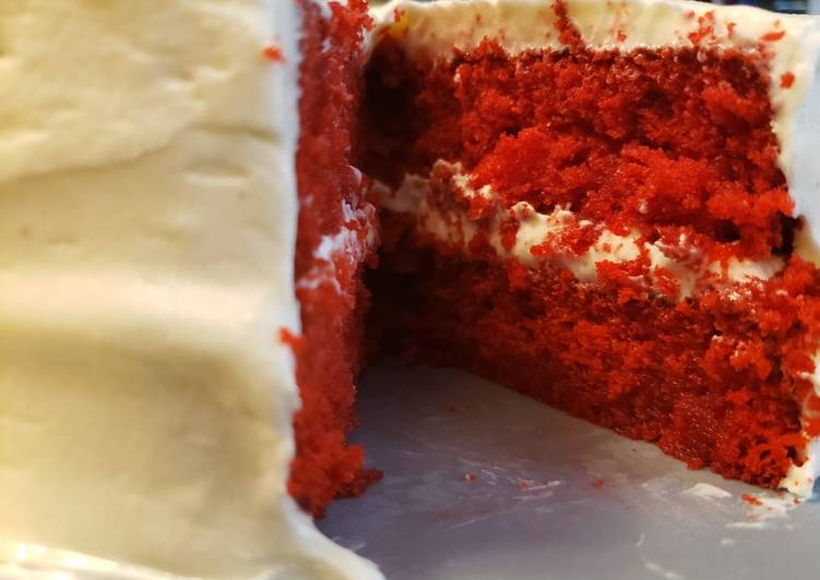 Step-by-Step Guide to Prepare Favorite Red velvet cake