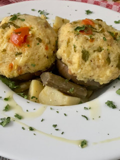 Foto di Carciofi ripieni con impasto di uova