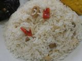 Nasi Liwet asin cumi