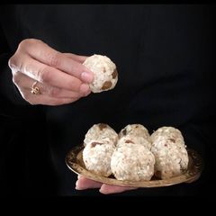 A picture of Makhana Laddu.