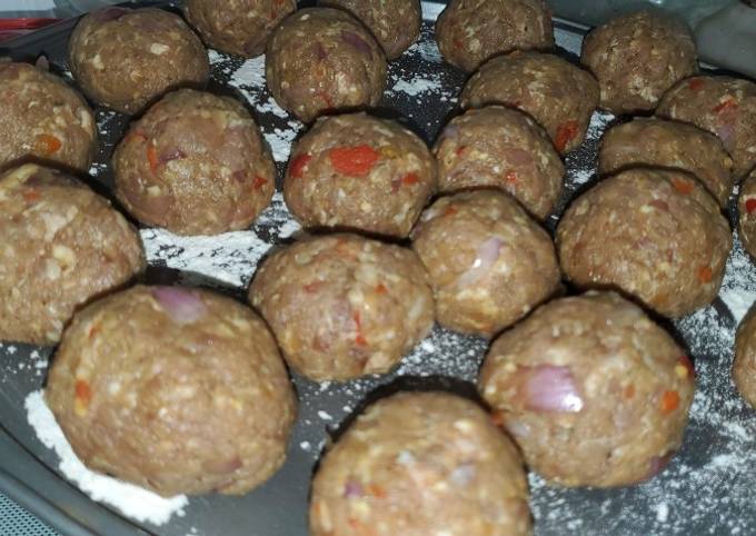 Easiest Way to Prepare Perfect Cheesy meatballs