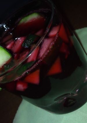 A picture of Zobo drink.