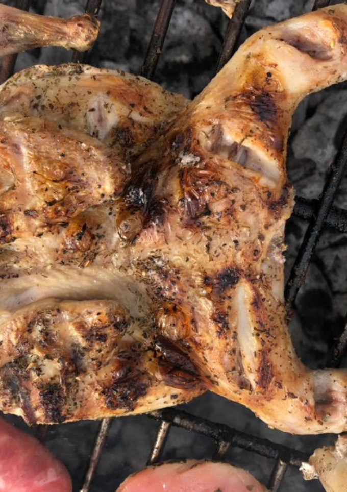 Una foto de Codorniz marinada a la Parrilla