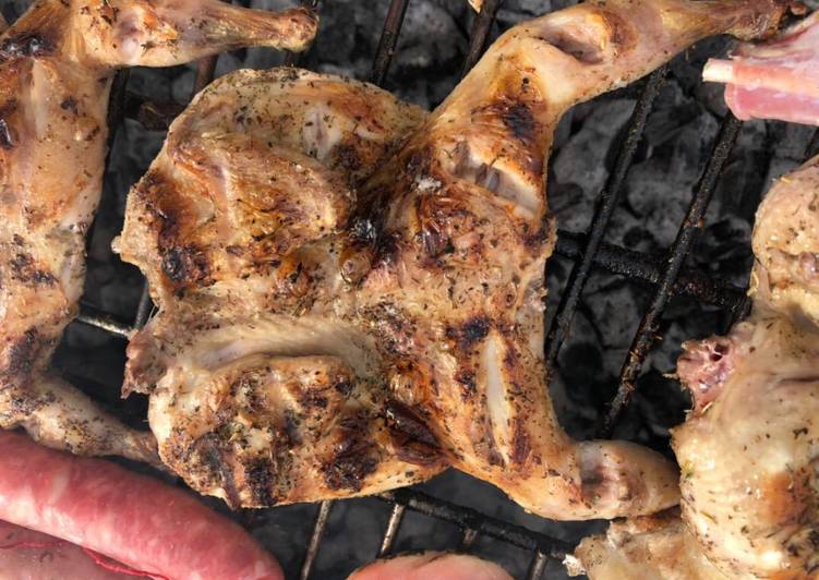 Codorniz marinada a la Parrilla