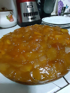 Una foto de Tarta de manzana 🍎😊💕