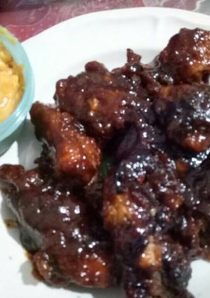 Foto resep Ayam goreng ala richeese saos keju