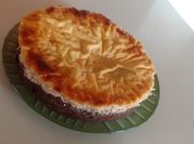 Una foto de chocoflan sin azúcar