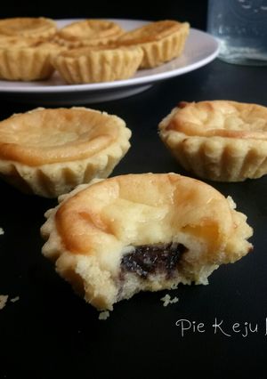 Foto resep Pie keju isi cokelat