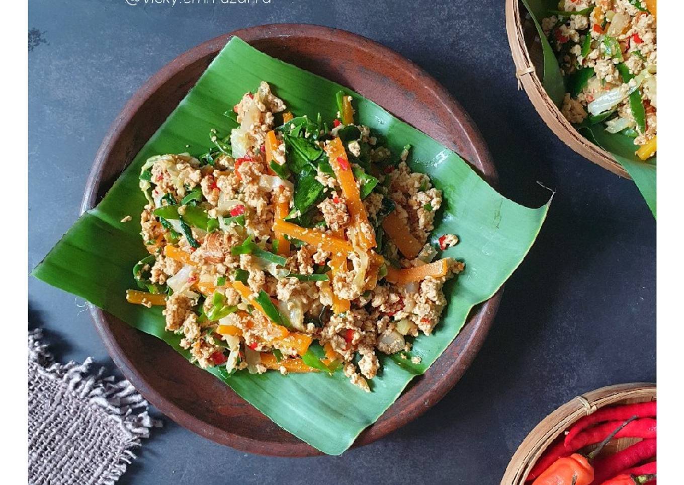 Urap Tahu Sayur