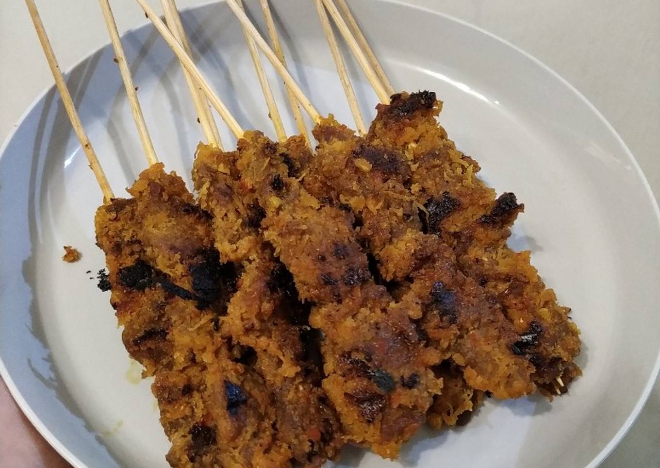 Sate komoh kelapa