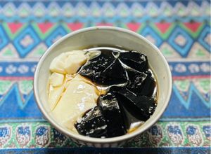 Hình của món Tào phớ (bằng gelatin).