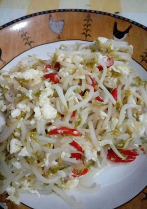 Foto resep Cah Toge Telur