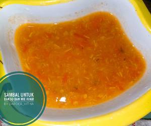 Cara Membuat Sambal untuk mie ayam dan bakso Enak dan Sehat