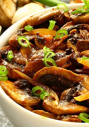 A picture of Mushroom Tikka Masala Recipe.