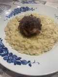 Risotto al radicchio scomposto