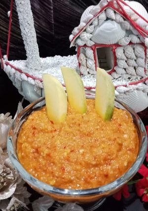 A picture of Mango chatni.