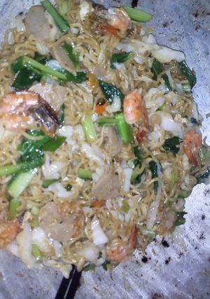 Foto resep Mie goreng praktis