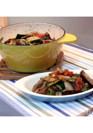 Julia Child經典食譜 | 普羅旺斯燉菜(Ratatouille) 的食譜成品照片