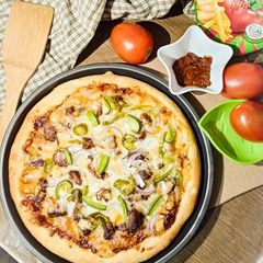 A picture of Afghani Pizza.