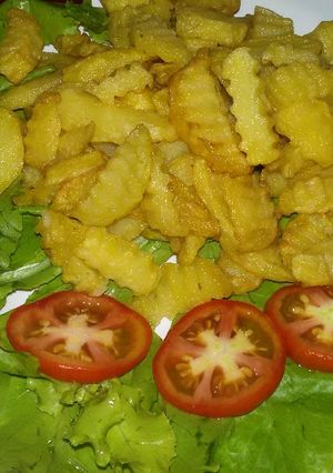 A picture of Fried chips.
