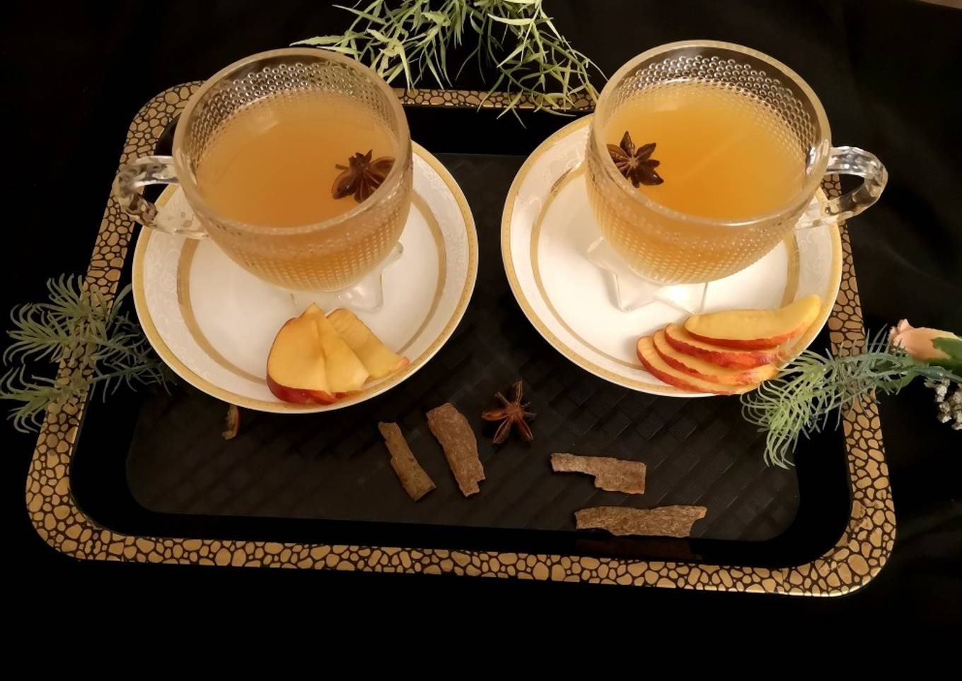 Spiced apple tea๐☕