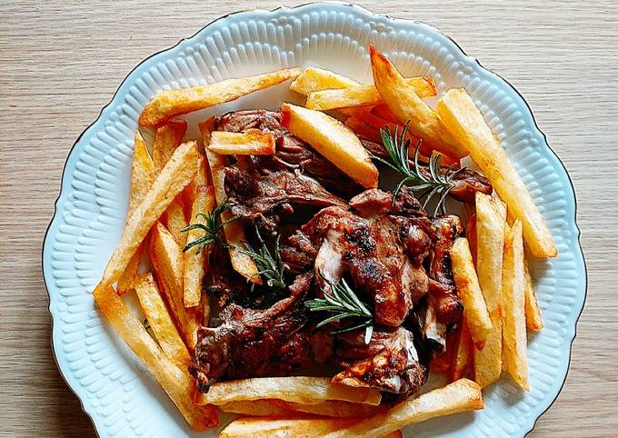 Agnello e patate