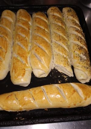 Una foto de Pan baguette