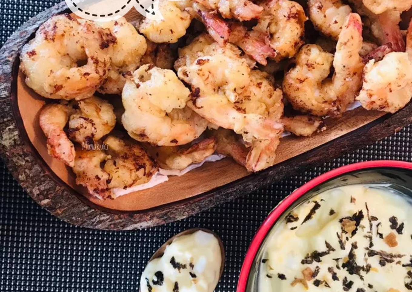 Udang Saos Telur Mayo