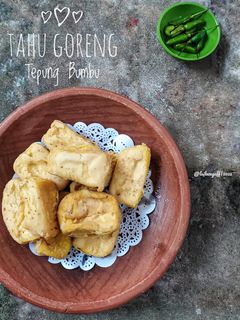Foto resep Tahu Goreng Tepung Bumbu
