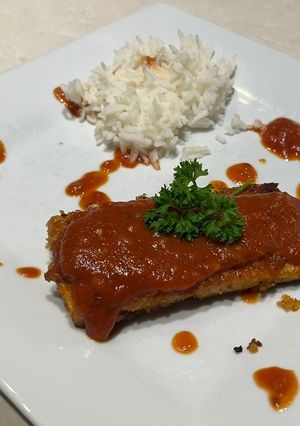 Une photo de Tofu parmigiana