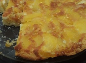 Una foto de Torta invertida de Manzanas (base torta de aceite)