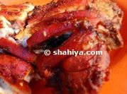 A picture of masala marinade