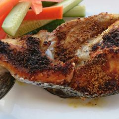 A picture of Morrocan Spiced Salmon.