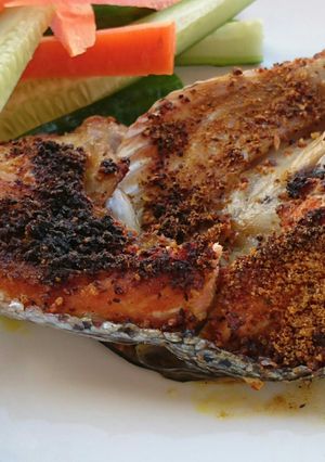 A picture of Morrocan Spiced Salmon.